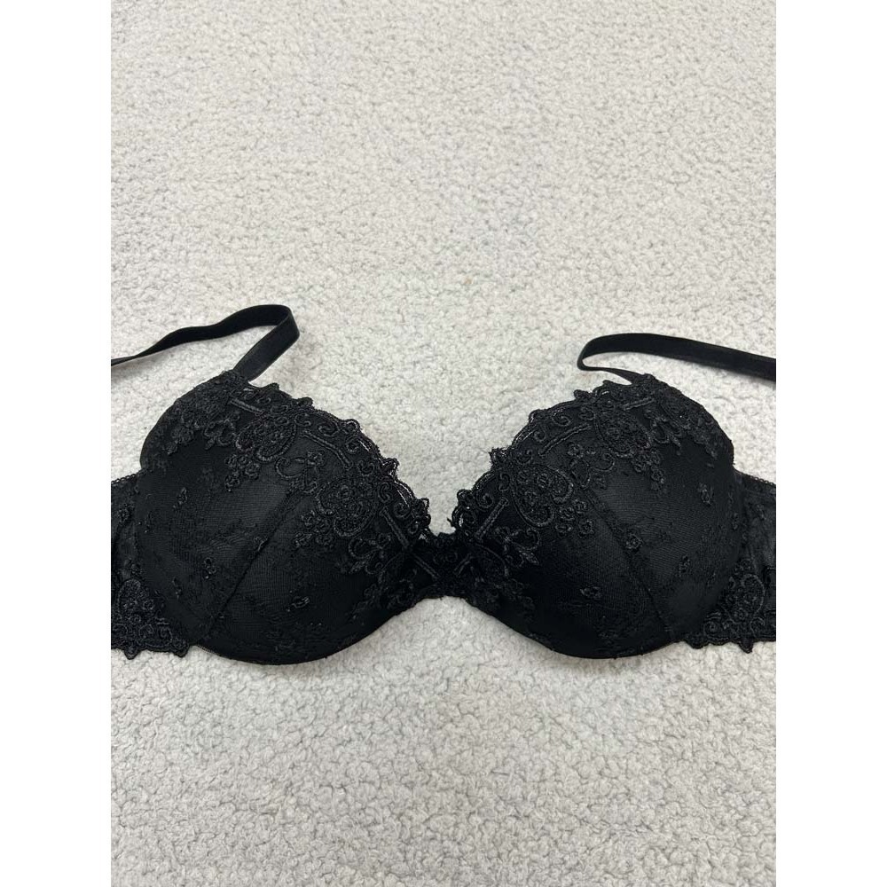 Wonderbra Bra 38C Push Up Bra 7624 Extravagance Embroidered
